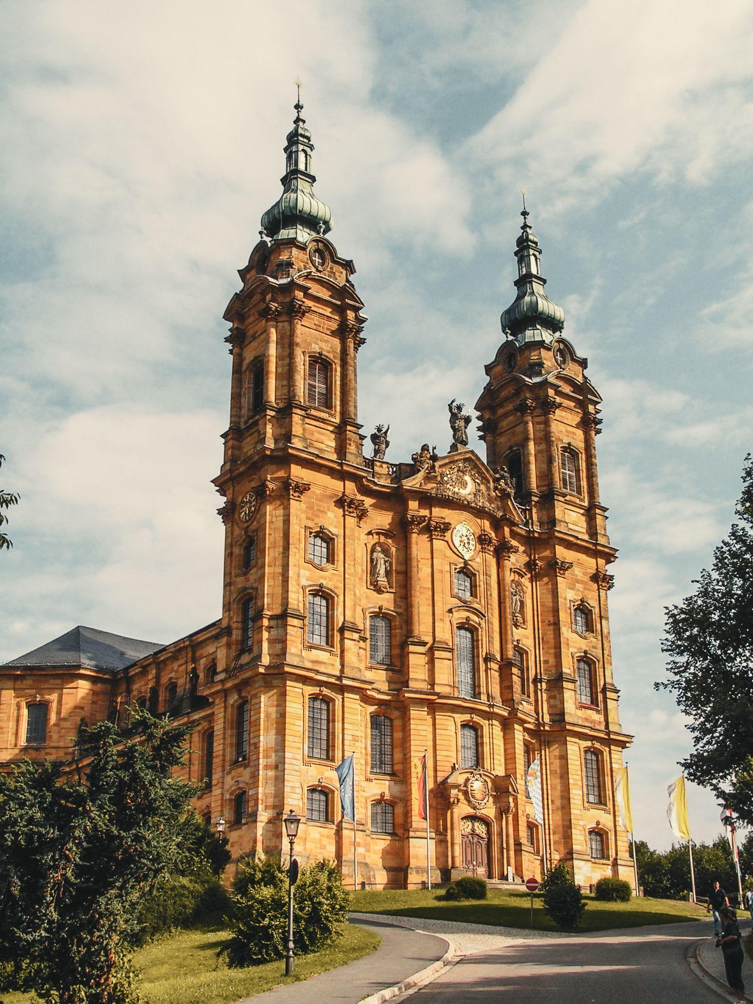 Außenansicht der Basilika Vierzehnheiligen.