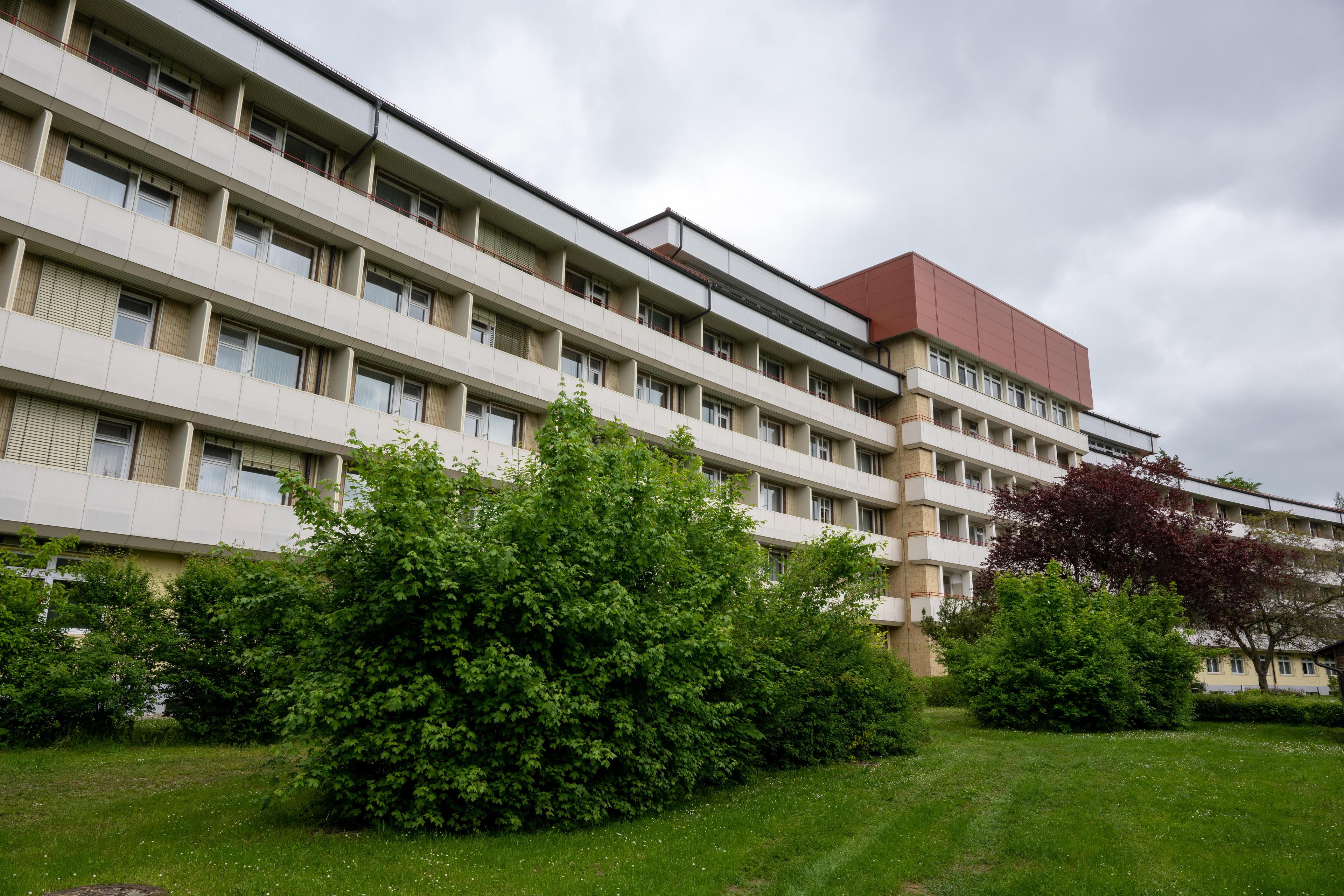 Rehaklinik Lautergrund Gebäude von Außen.